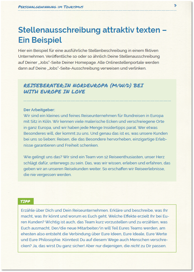 Stellenausschreibungen attraktiv texten