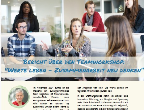 Bild Teamworkshop Werte
