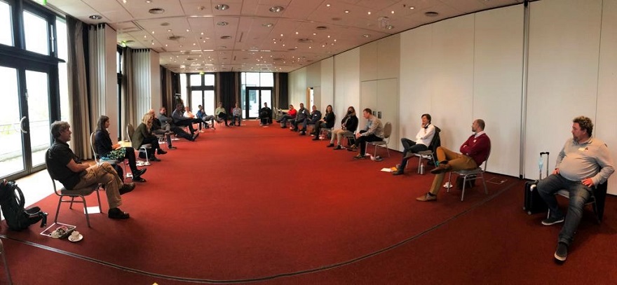 Die Runde am neunten WRE Roundtable