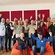Die Teilnehmer vom WRE Roundtable bei Neue Wege