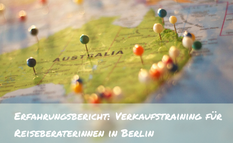 Landkarte von Australien mit Pinnnadeln