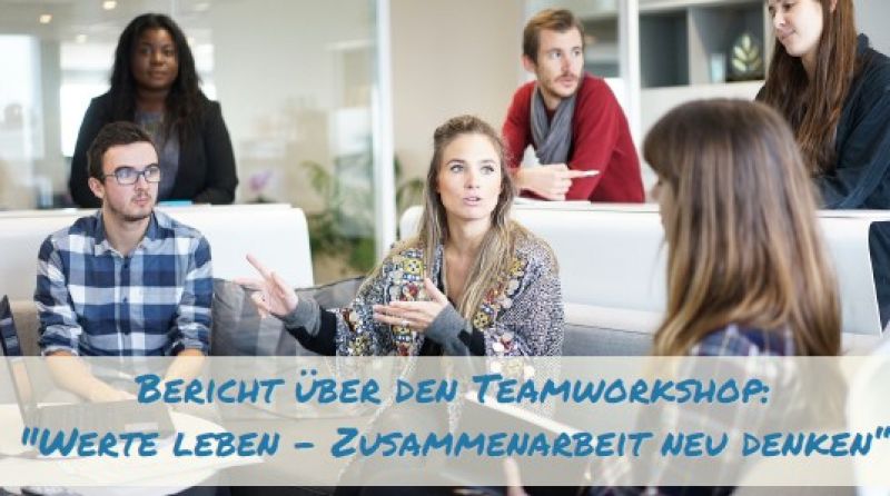 Workshop Teilnehmer im Gespräch